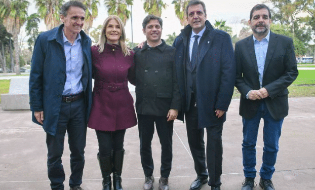 Massa, Kicillof y Katopodis intensifican la campaña en la Primera Sección y se reúnen con intendentes