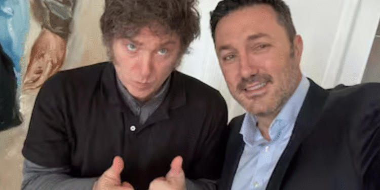 Milei respaldó a Luis Petri tras su candidatura en Mendoza con un homenaje a San Martín