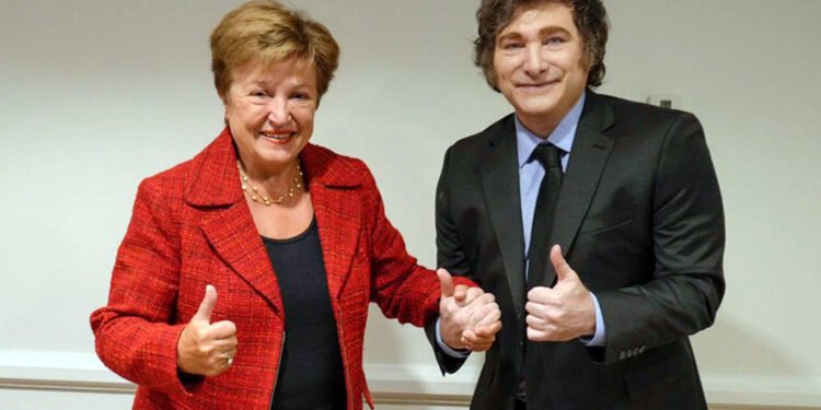 Kristalina Georgieva calificó de “excelente” el encuentro que tuvo con Milei