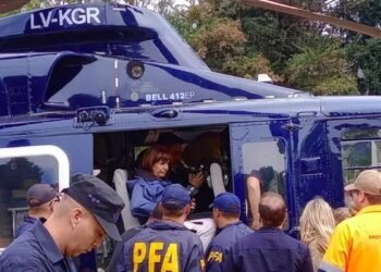 Bullrich viajó a El Bolsón ante la presión sobre el Gobierno por los incendios