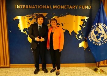 Buscando avanzar en un nuevo acuerdo con el FMI, Milei se reunió con Kristalina Georgieva en Washington