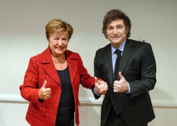 Kristalina Georgieva calificó de “excelente” el encuentro que tuvo con Milei